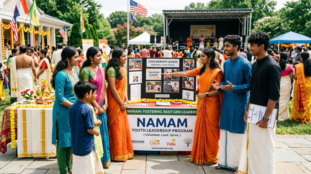 Non-Profit with a Mission: How NAMAM Fosters Leadership and Service Among Next-Gen Malayalees